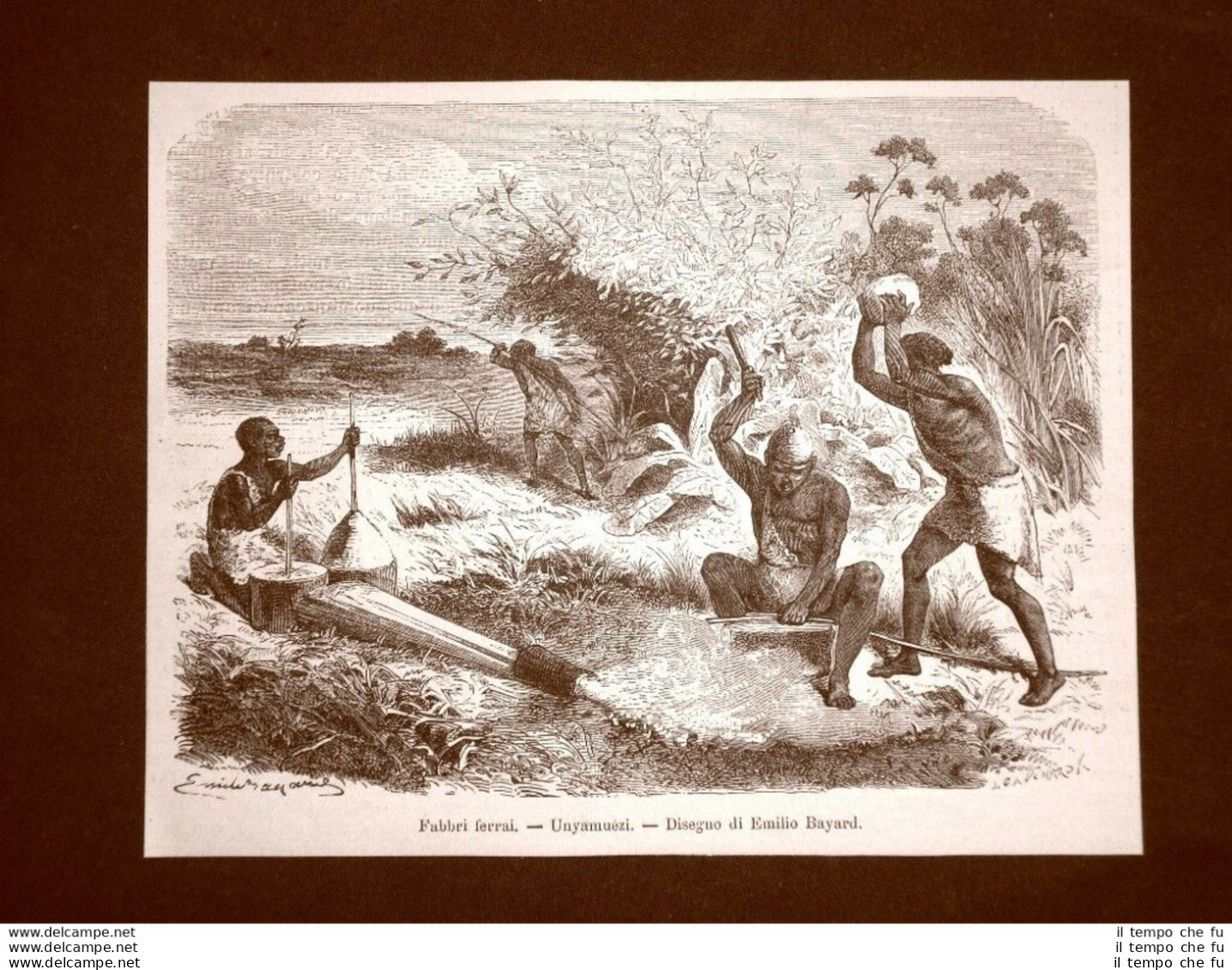 Fabbri Ferrai Unyamuezi Nel 1863 Africa - Vor 1900