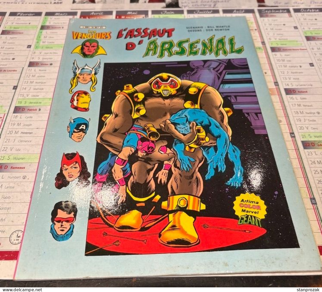Les Vengeurs L'assaut D'Arsenal - Original Edition - French