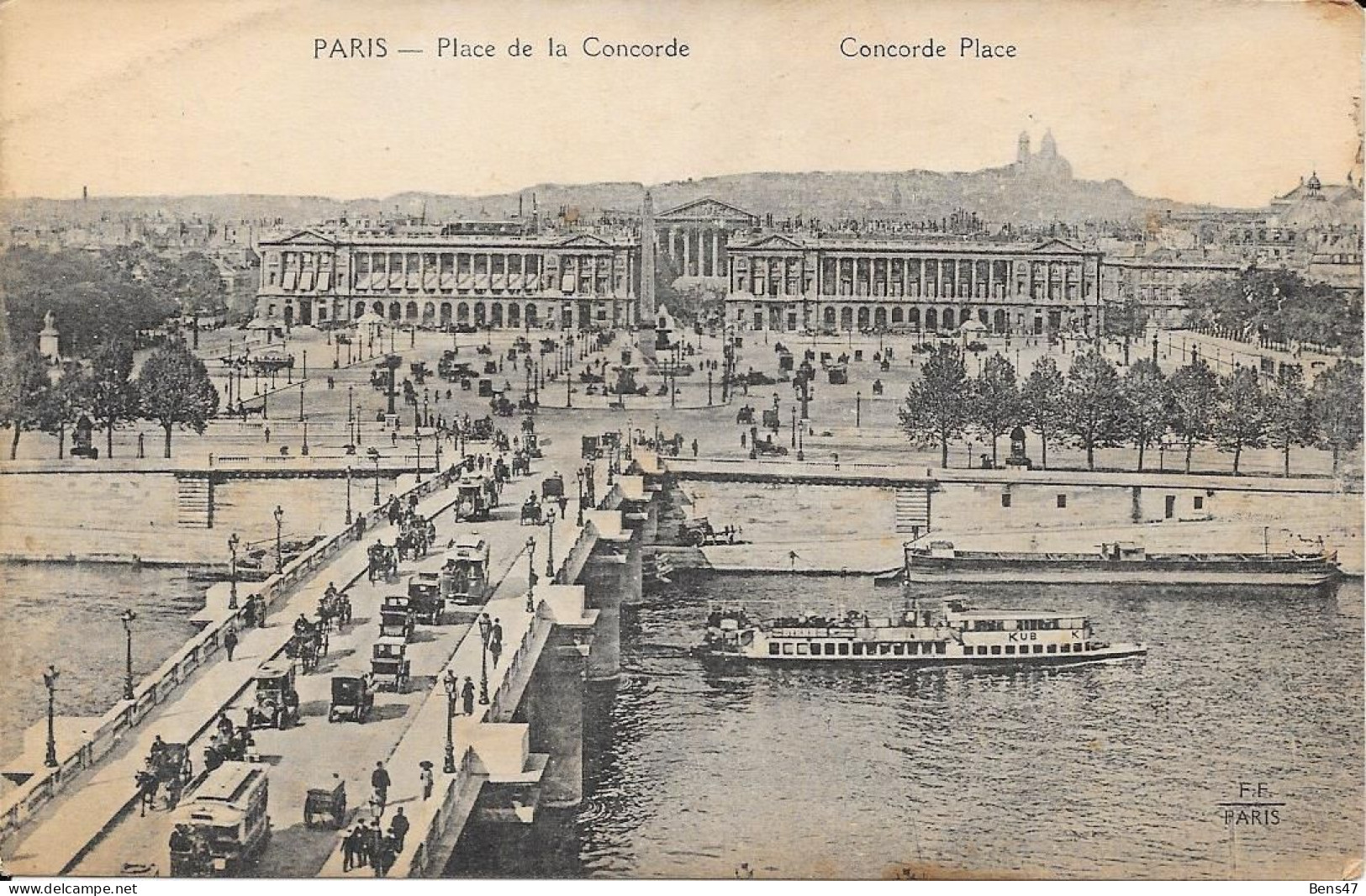 75 Paris Place De La Concorde - El Sena Y Sus Bordes