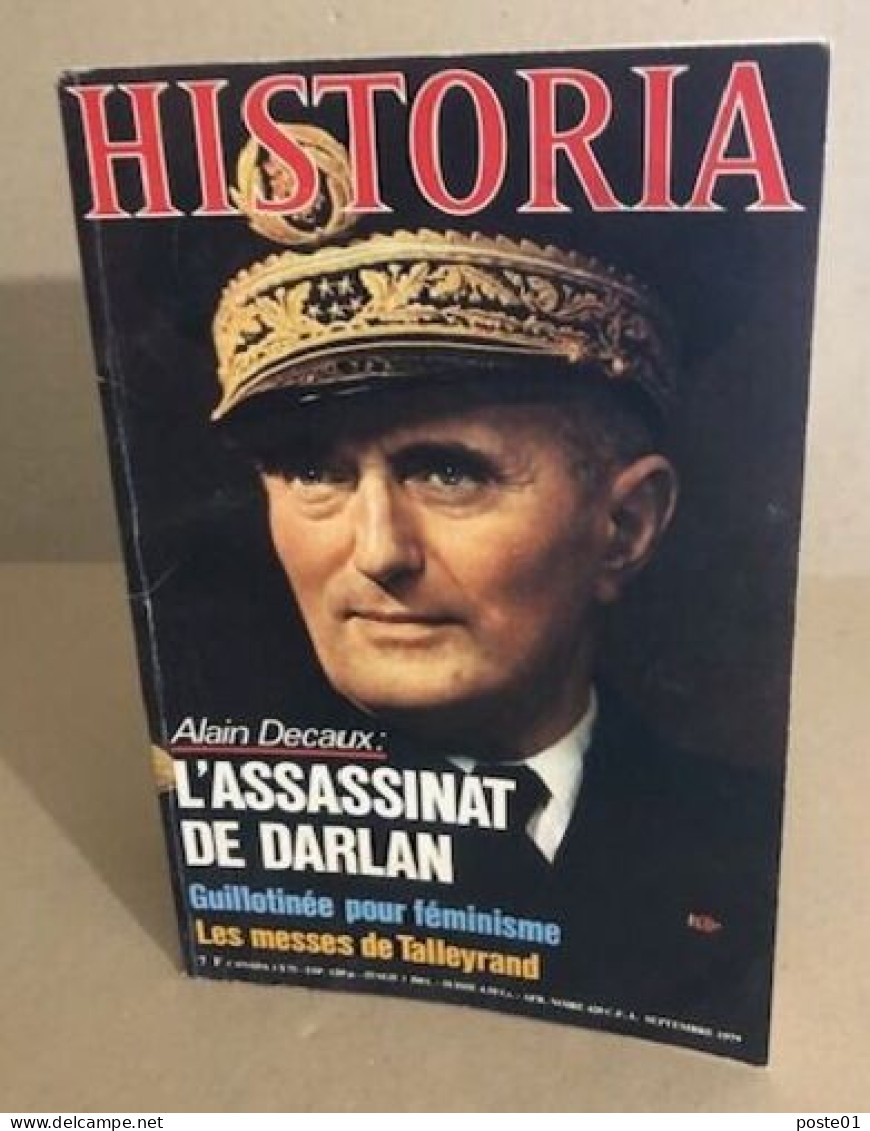 Historia N° 394 / L'assassinat De Darlan - Histoire