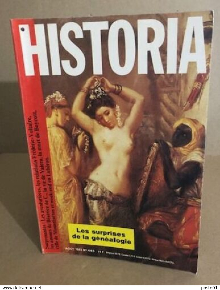 Historia N° 441 / Les Surprises De La Généalogie - History