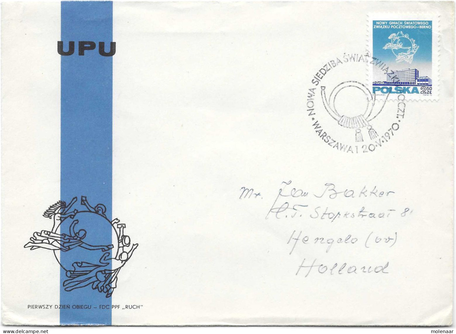 Postzegels > Europa > Polen > 1944-.... Republiek > 1961-70 >brief Met No. 2000 (17113) - Storia Postale