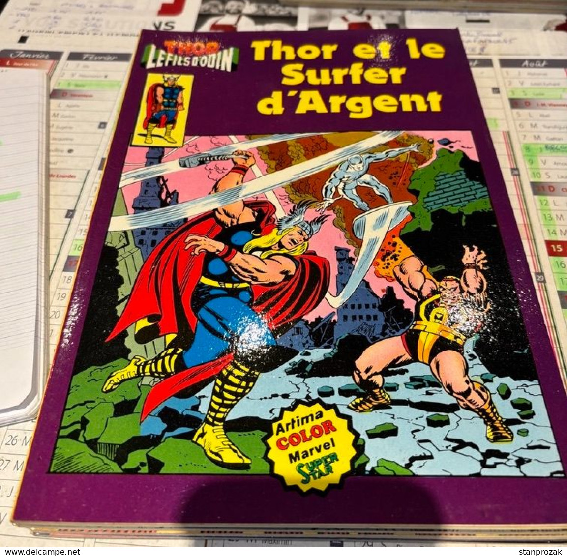 Thor Et Le Surfer D'argent - Originele Uitgave - Frans