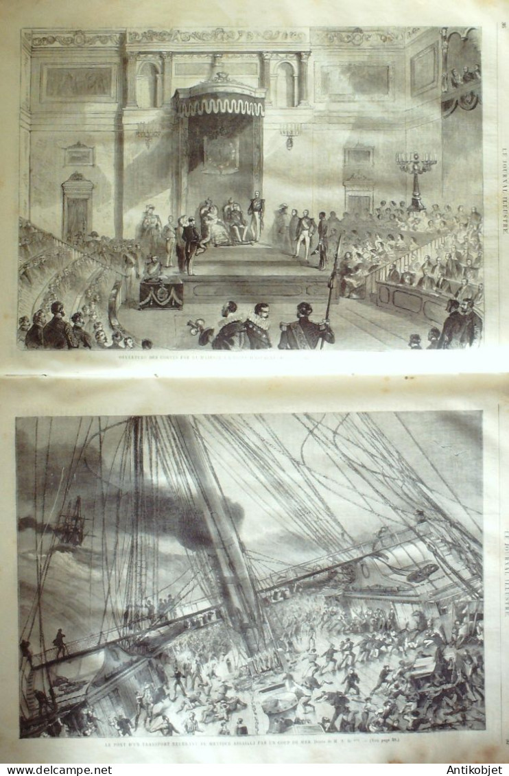 Le Journal Illustré 1865 N°51 Grasse (06) Martinique Mulatresse Princesse De Metternich - 1850 - 1899