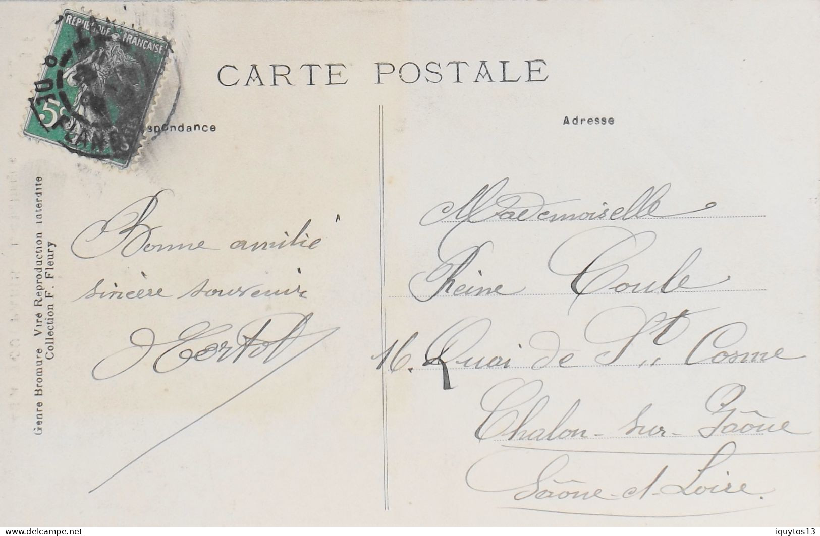 CPA. [75] > TOUT PARIS > N° 43 M - L'Obélisque - (VIIIe Arrt.) - 1908 - Coll. F. Fleury - TBE - District 08
