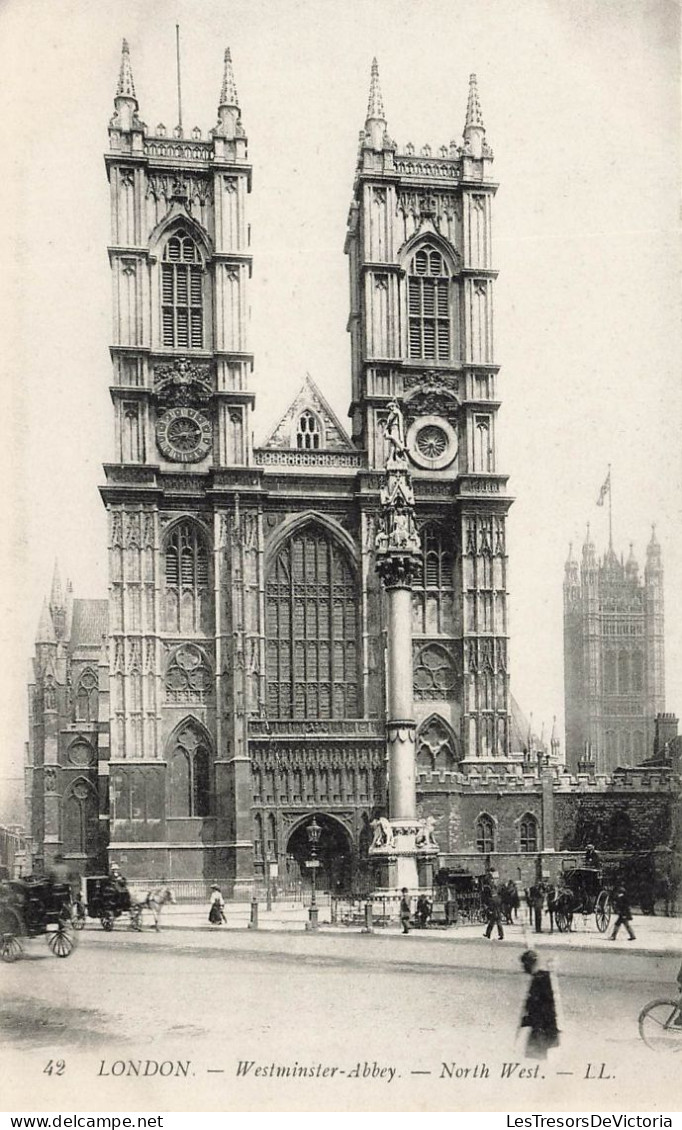 ROYAUME-UNI - Angleterre - London - Westminster Abbey - North West - Carte Postale Ancienne - Westminster Abbey