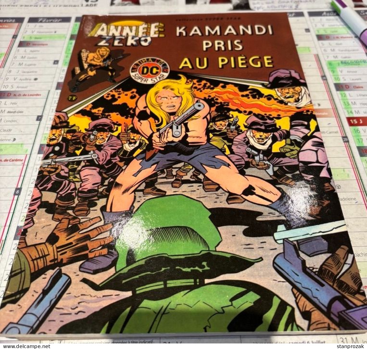 Kamandi Pris Au Piège - Originalausgaben - Franz. Sprache