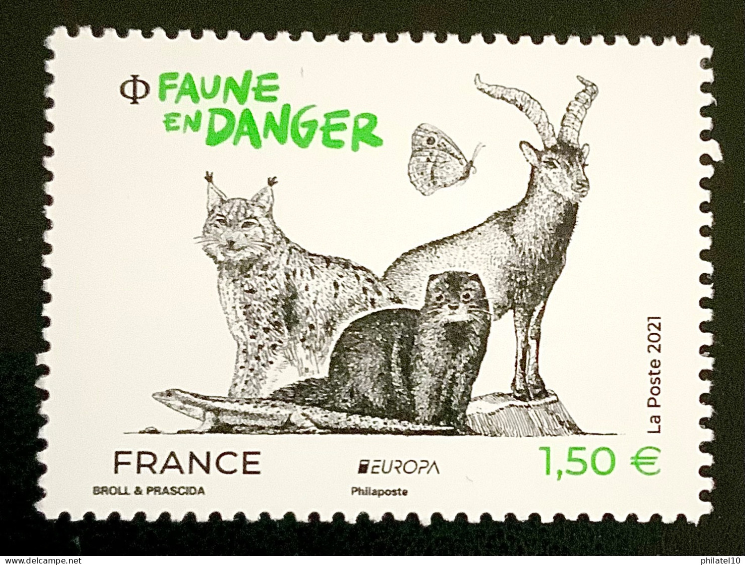 2021 FRANCE N 5489 EUROPA FAUNE EN DANGER - NEUF** - Unused Stamps