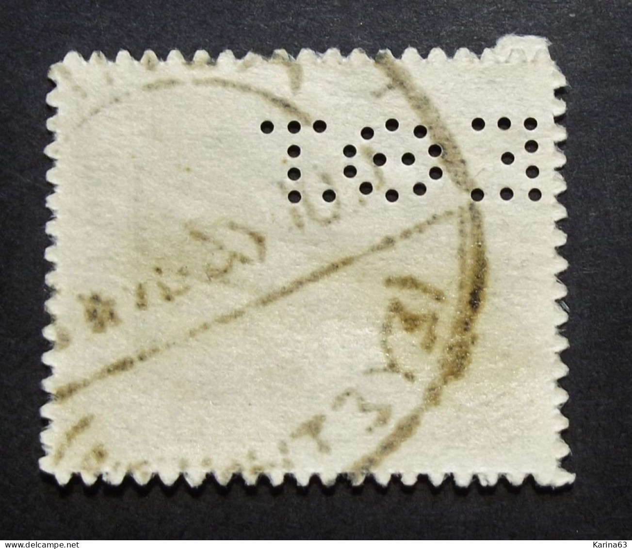 Hellas - Greece  - Yv N°198 -  Perfin - Lochung  -   Ε.Θ.Τ - (Ethniki Trapez / National Bank) - Cancelled - Used Stamps