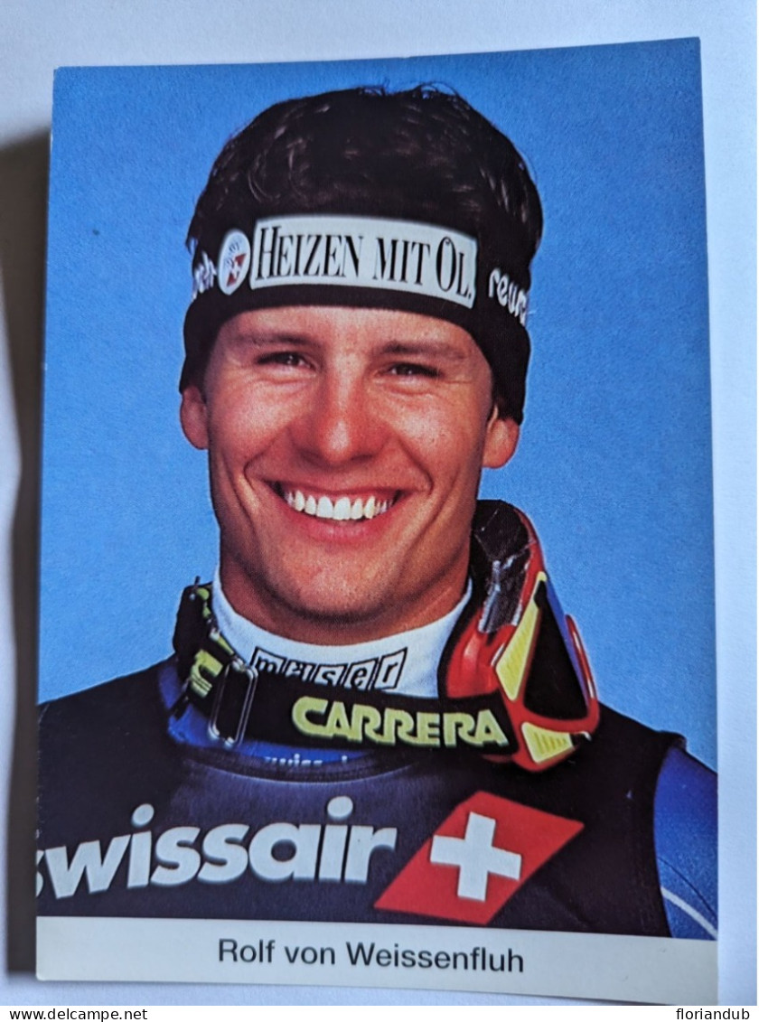 CP - Ski Alpin Rolf Von Weissenfluh Suisse - Sports D'hiver