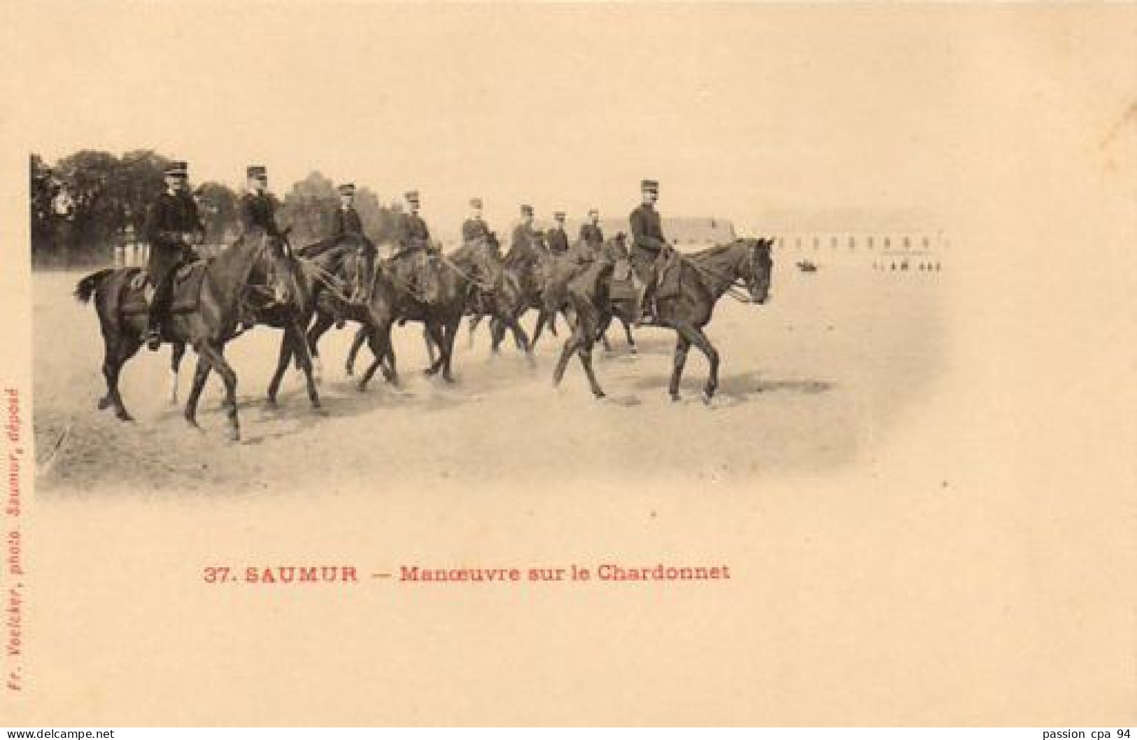 S18-040 Saumur - Manoeuvre Sur Le Chardonnet - Saumur