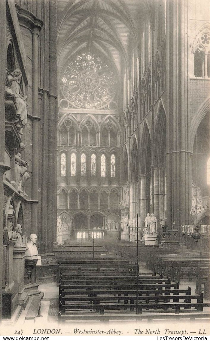 ROYAUME-UNI - Angleterre - London - Westminster Abbey - The North Transept - Carte Postale Ancienne - Westminster Abbey