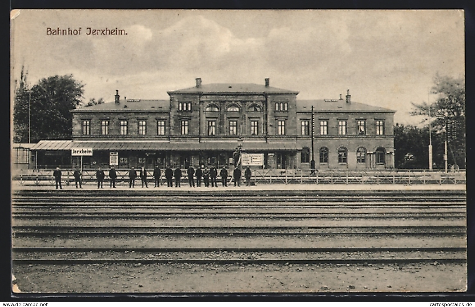 AK Jerxheim, Bahnhof  - Autres & Non Classés