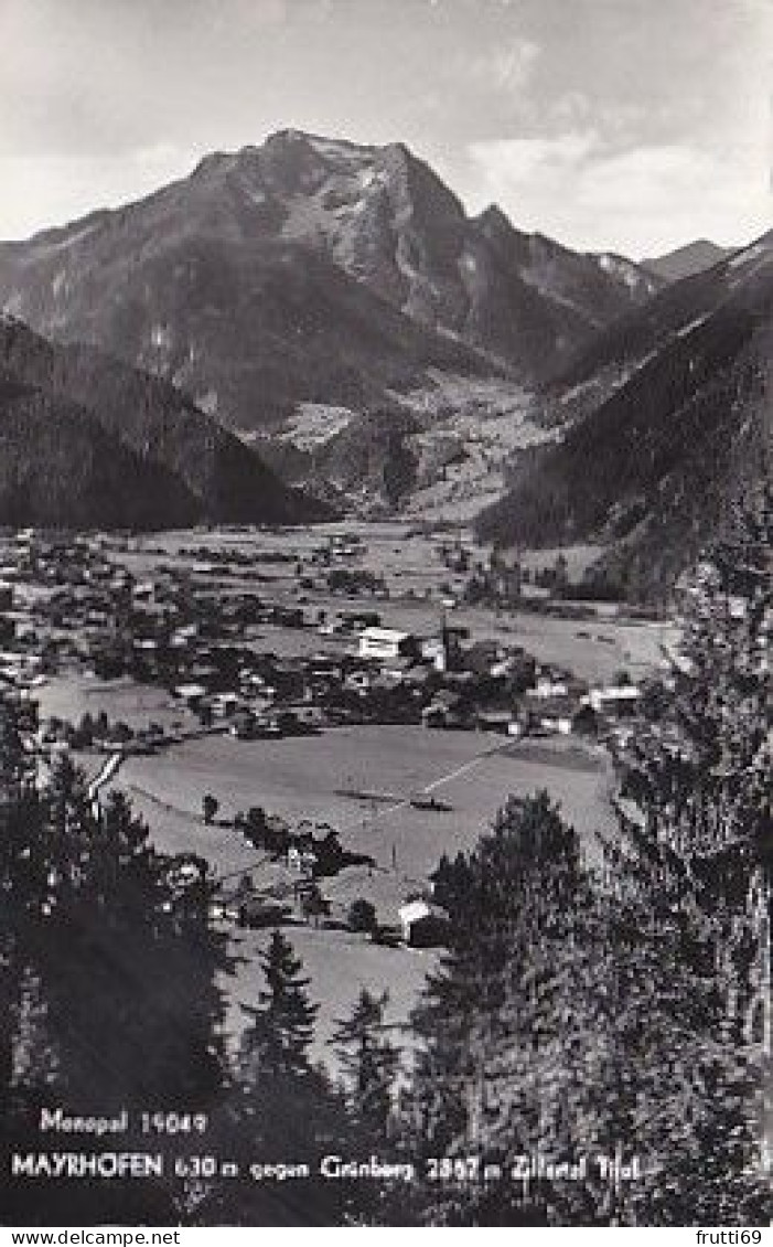 AK 216215 AUSTRIA - Zillertal - Mayrhofen Gegen Grünberg - Zillertal