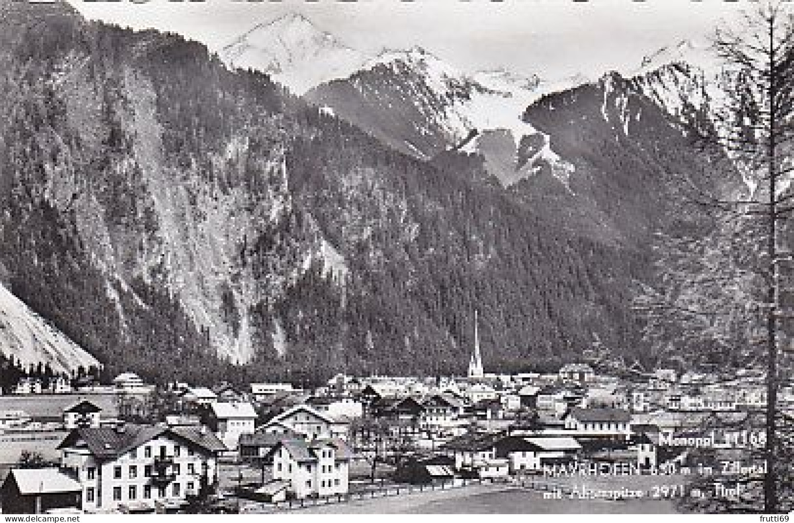 AK 216217 AUSTRIA - Zillertal - Mayrhofen Mit Ahornspitze - Zillertal