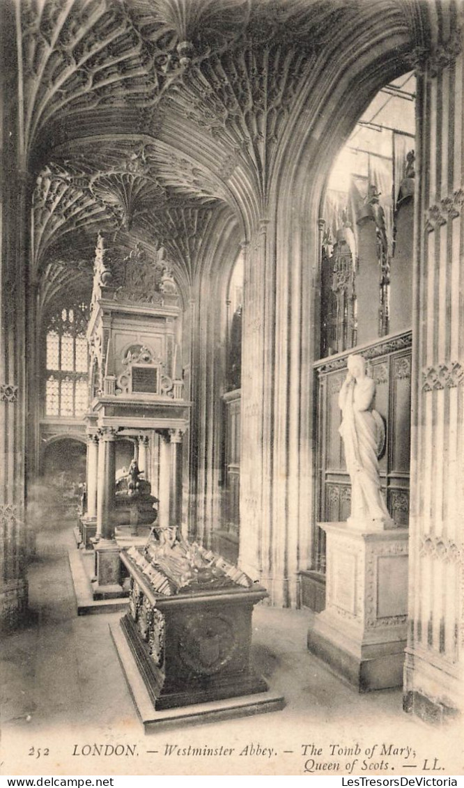 ROYAUME-UNI - Angleterre - London - Westminster Abbey - The Tomb Of Mary - Queen Of Scots - Carte Postale Ancienne - Westminster Abbey