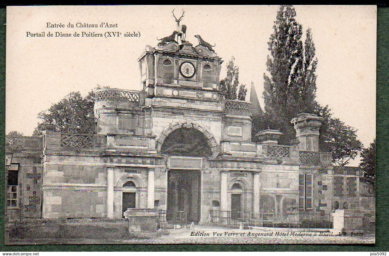 28 - Château D'ANET - Portail De Diane De Poitiers - Anet