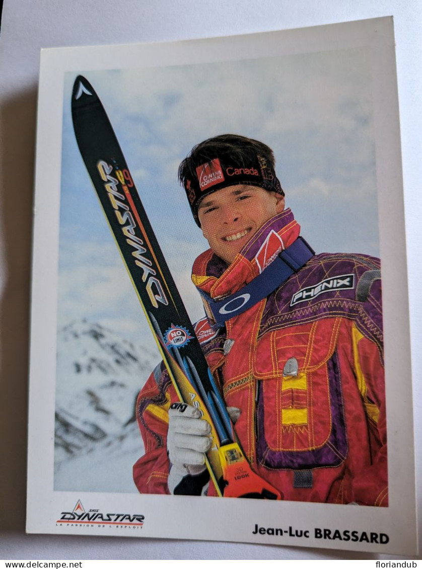 CP - Ski Jean Luc Brassard Canada Lillehammer 1994 Dynastar - Wintersport