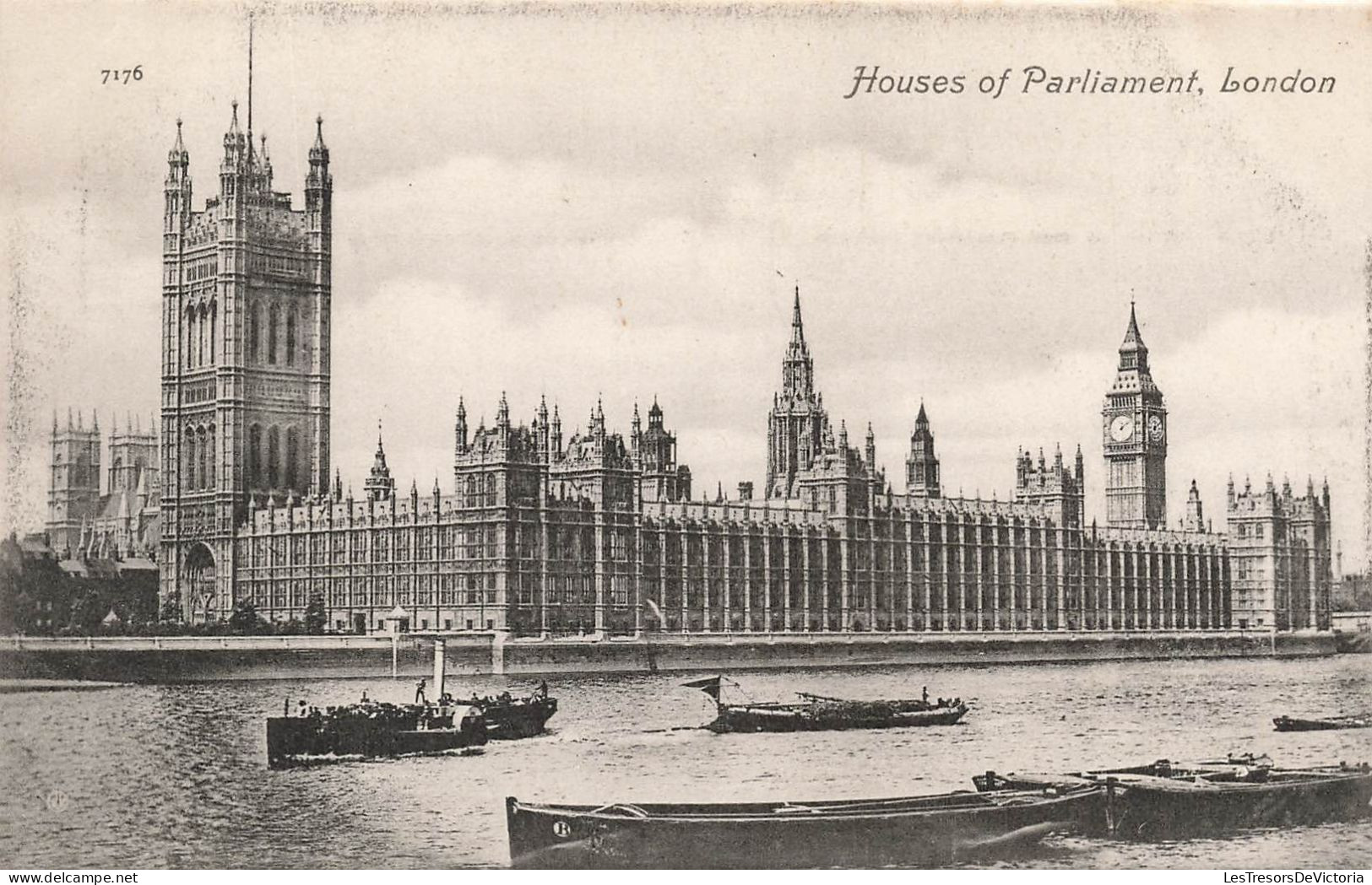ROYAUME-UNI - Angleterre - London - Houes Of Parliament - Carte Postale Ancienne - Houses Of Parliament