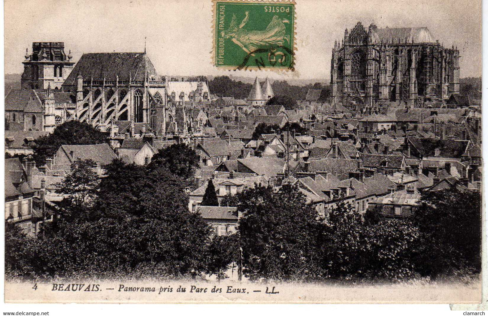 OISE-Beauvais-Panorama Pris Du Parc Des Eaux - LL 4 - Beauvais