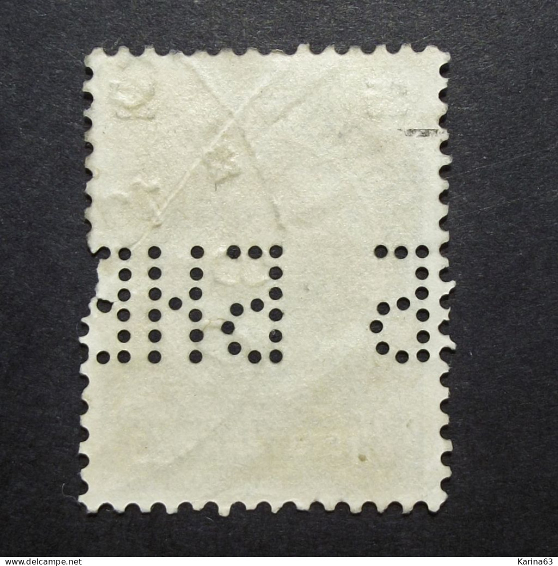 Bulgaria  - 1901 - Ferdinand -  Perfin - Lochung  -   B H B  - - Cancelled - Unused Stamps
