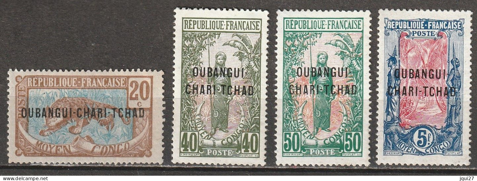 Oubangui N°7, 11, 13, 17 * à Moins De 15% De La Cote Voir Description - Unused Stamps