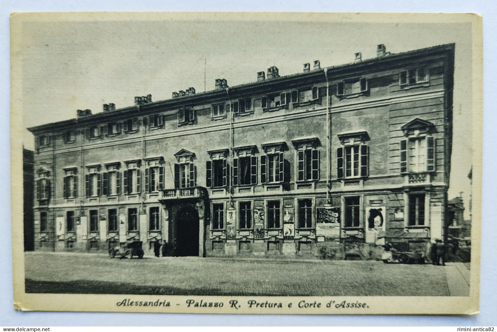 ALESSANDRIA - Palazzo R. Pretura E Corte D'Assise (Viaggiata) - Alessandria