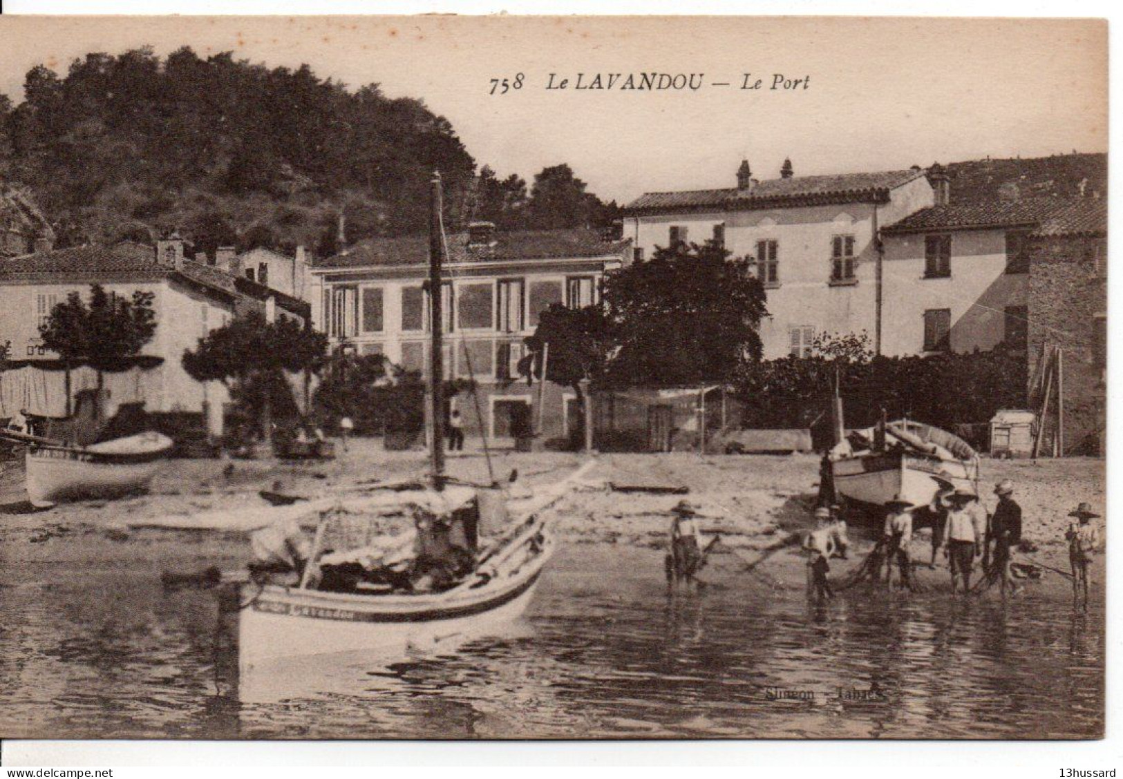 Carte Postale Ancienne Le Lavandou - Le Port - Le Lavandou