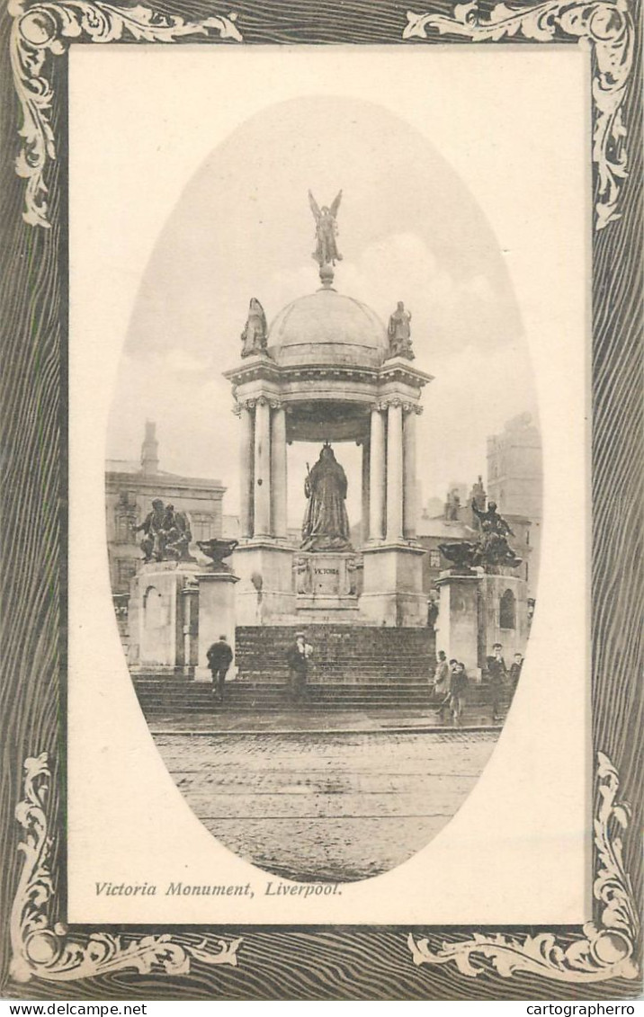 United Kingdom England Liverpool Victoria Monument - Liverpool