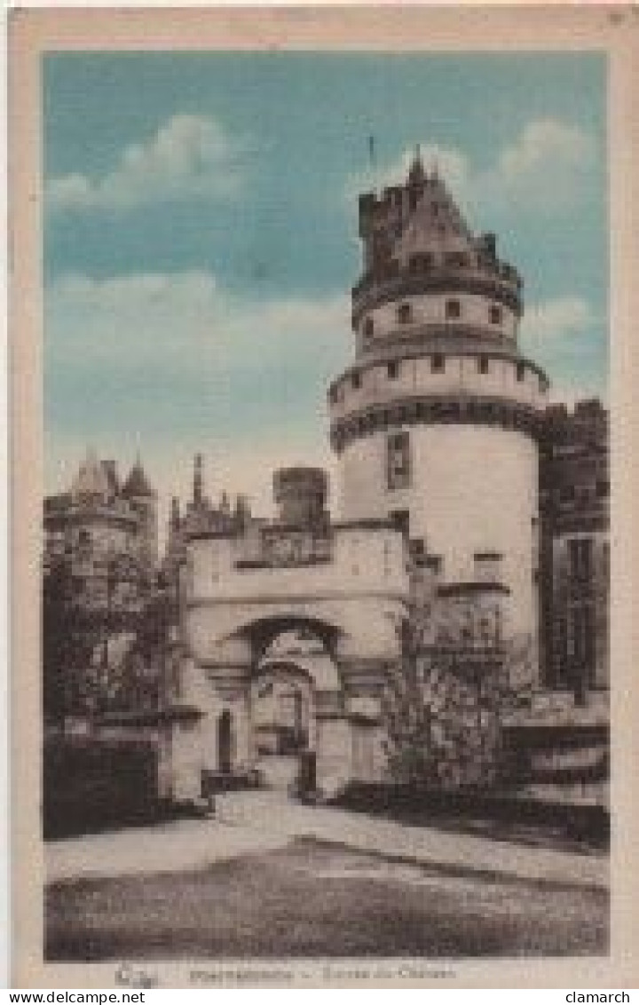 OISE-Pierrefonds-Entrée Du Château (colorisé) - Pierrefonds