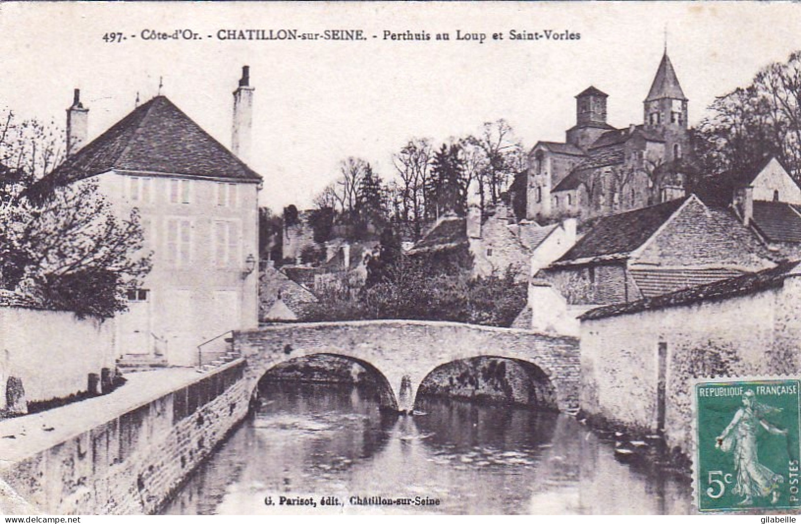 21 - CHATILLON Sur SEINE - Perthuis Au Loup Et Saint Vorles - Chatillon Sur Seine