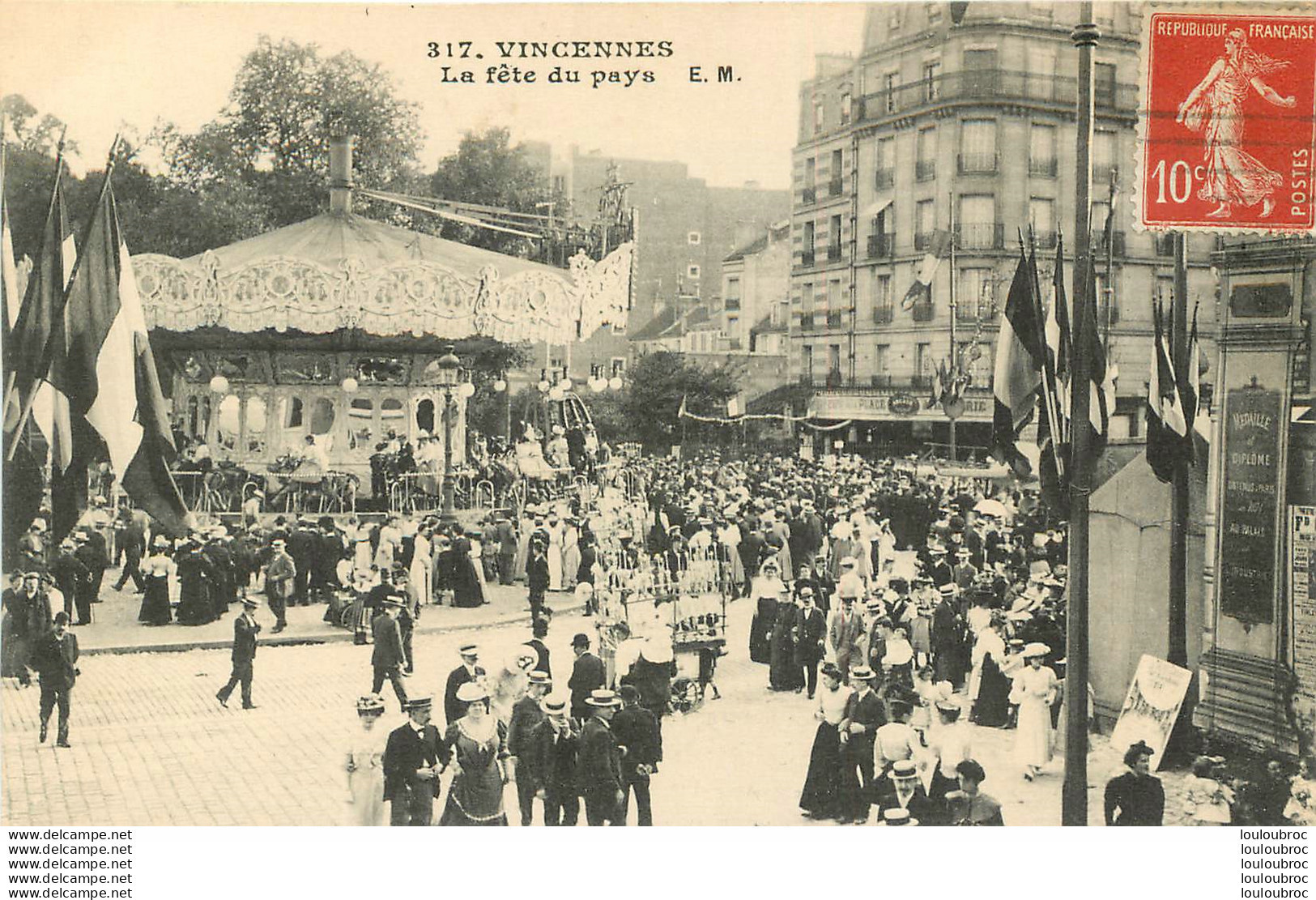VINCENNES LA FETE DU PAYS - Vincennes