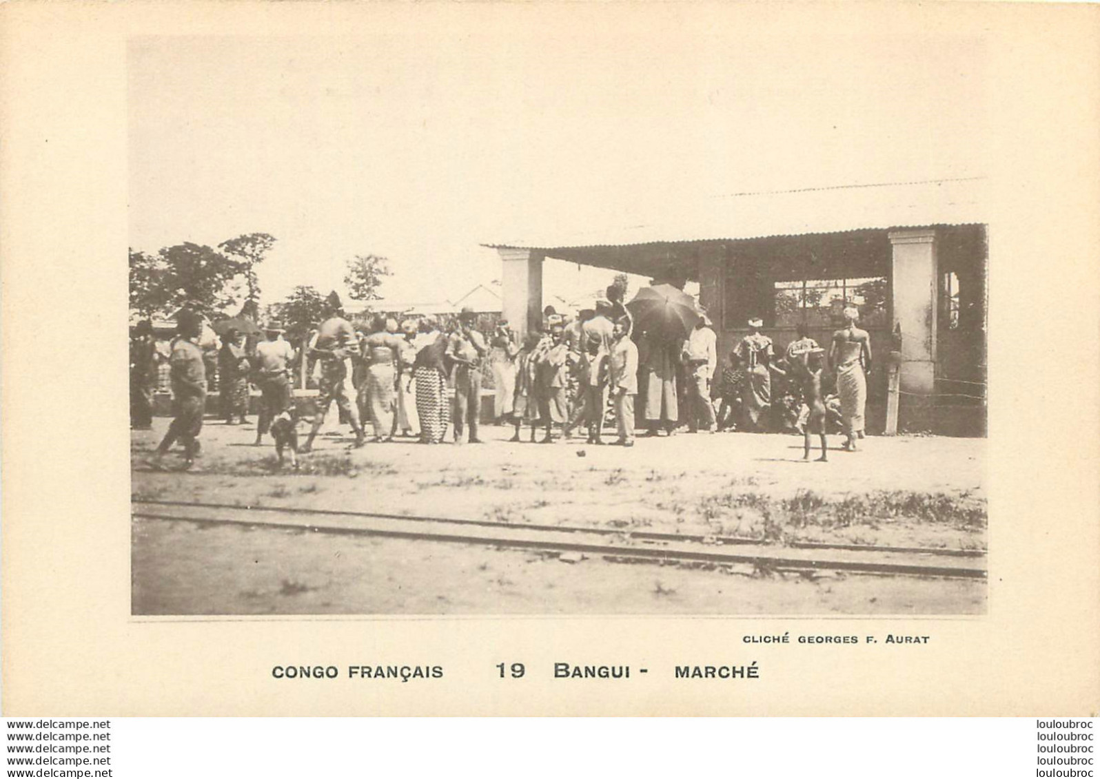 BANGUI MARCHE EDITION AURAT - Congo Francese