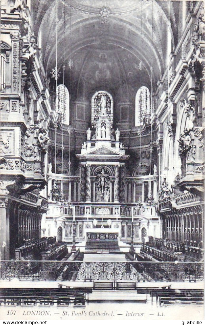 LONDON -  St Paul's Cathedral - Interior - Autres & Non Classés