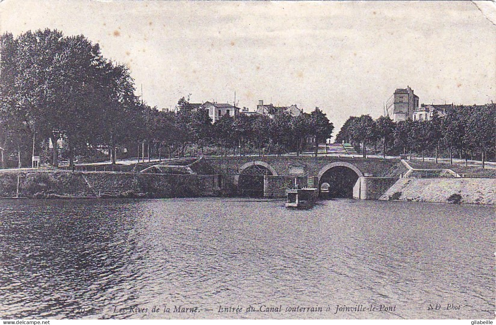 94 -  JOINVILLE  Le PONT - Les Rives De La Marne - Entrée Du Canal Souterrain - Joinville Le Pont