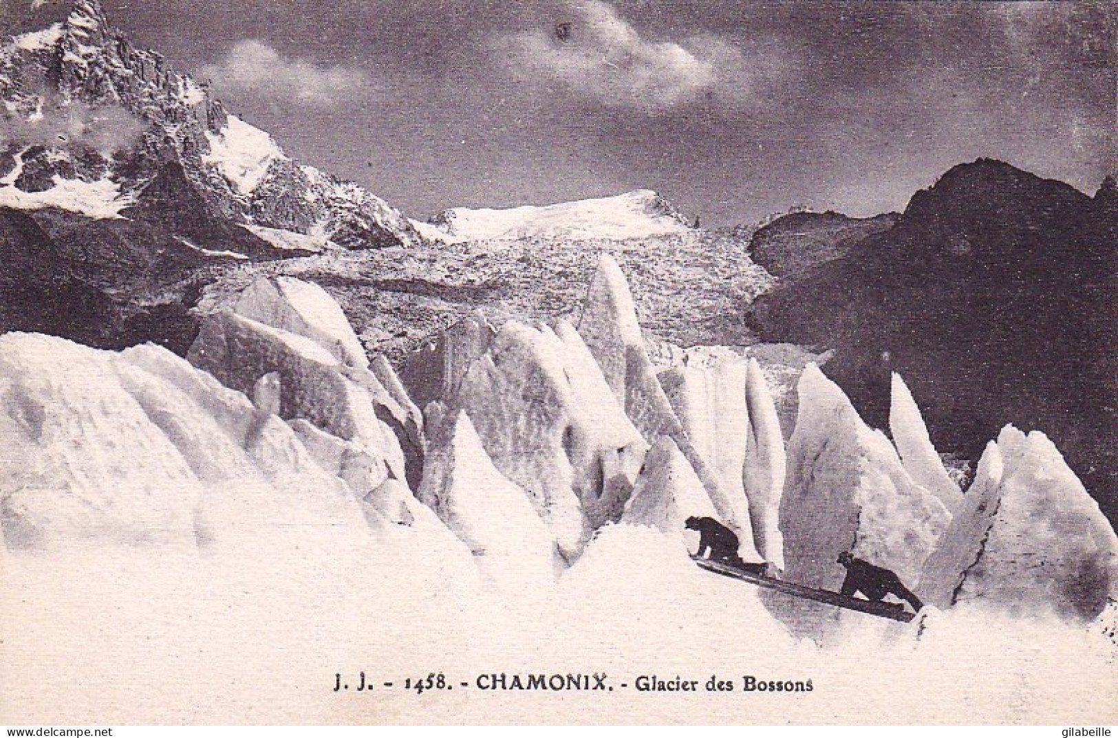 74 - CHAMONIX - Glacier Des Bossons - Alpinisme - Chamonix-Mont-Blanc