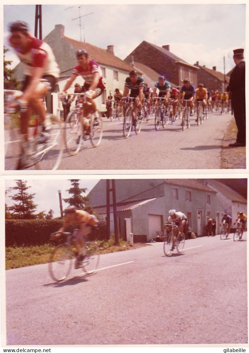 Cyclisme  - Course En Belgique - Lot 9 Photos - Rik Van Looy En Seance De Dédicace - Format 16.0 X 12.0 Cm - Wielrennen