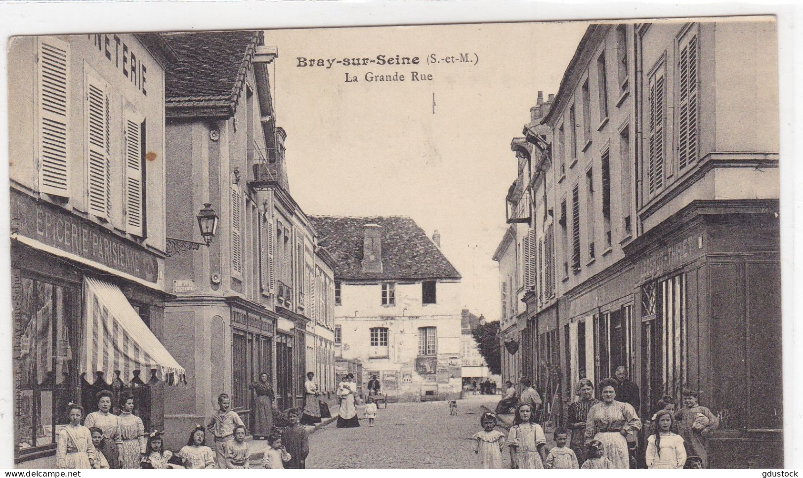 Seine-et-Marne - Bray-sur-Seine - La Grande Rue - Bray Sur Seine