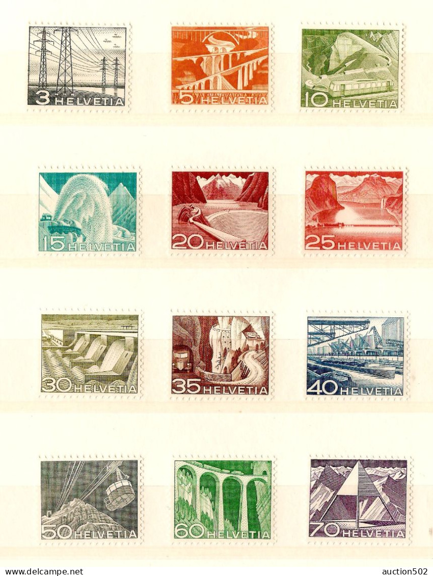 Switzerland Stamps Year Between 1943 > 1950 ** - Ongebruikt