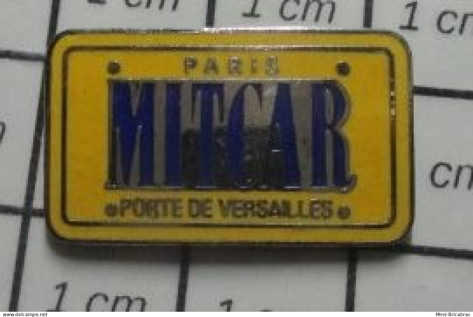3617 Pin's Pins / Beau Et Rare : Thème MARQUES / PARIS PORTE DE VERSAILLES MITCAR SALON - Otros & Sin Clasificación