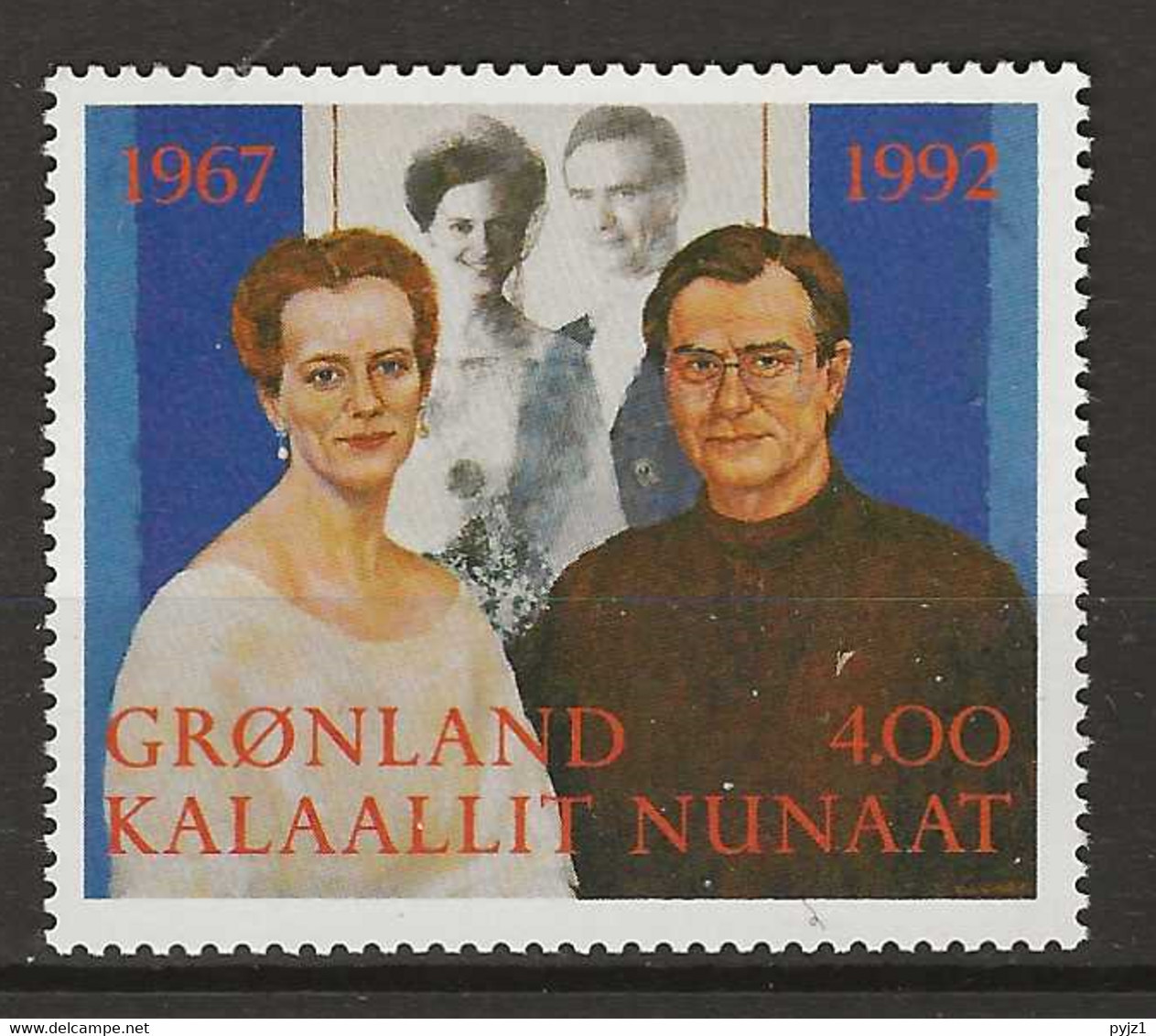 1992 MNH Greenland, Mi 226 Postfris** - Unused Stamps