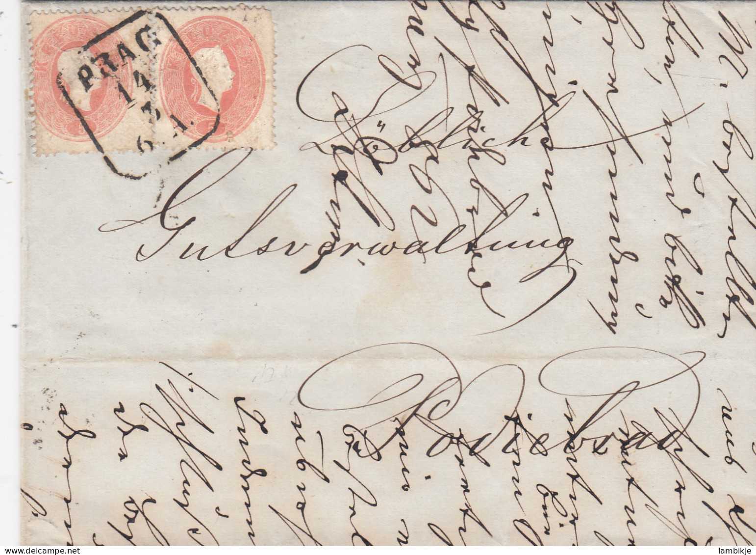 Österreich Brief 1862 - Briefe U. Dokumente