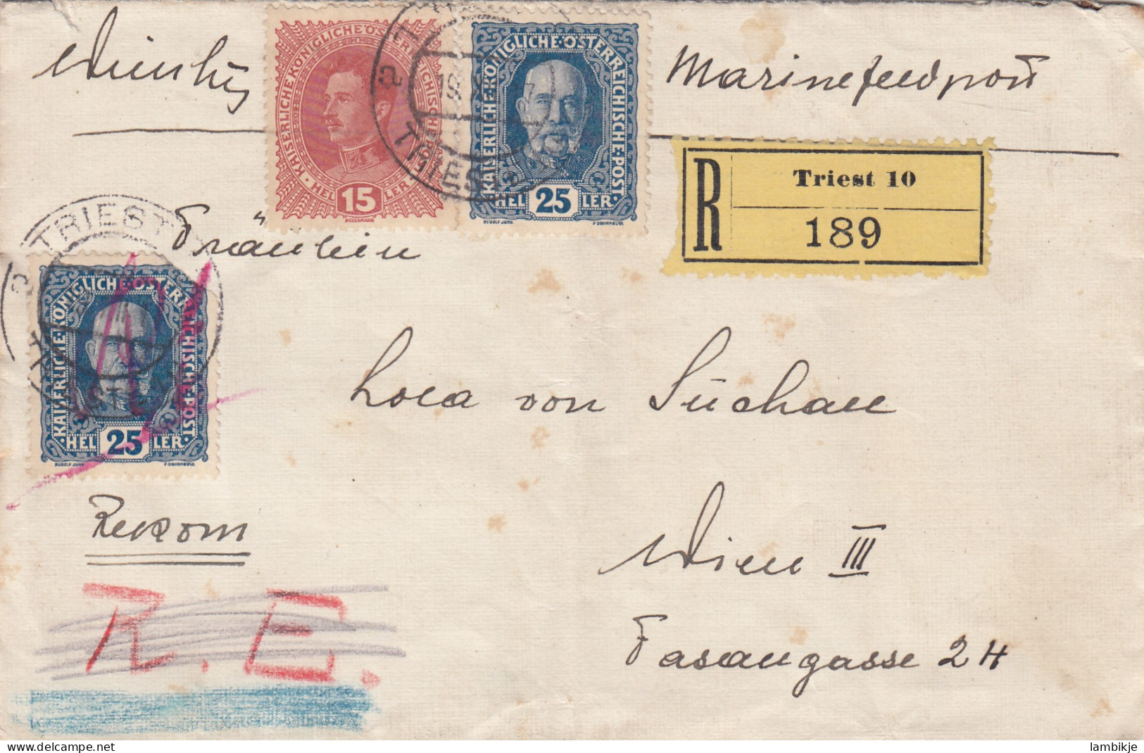Österreich Brief 1916 - Covers & Documents