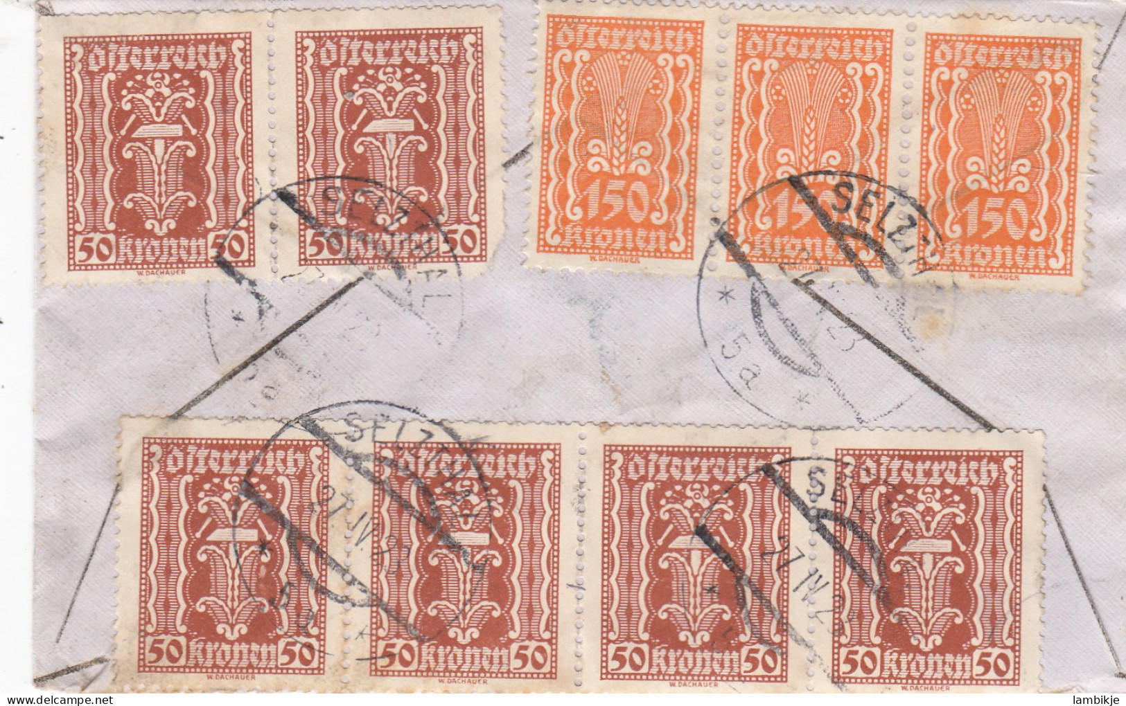 Österreich Brief 1925 - Briefe U. Dokumente