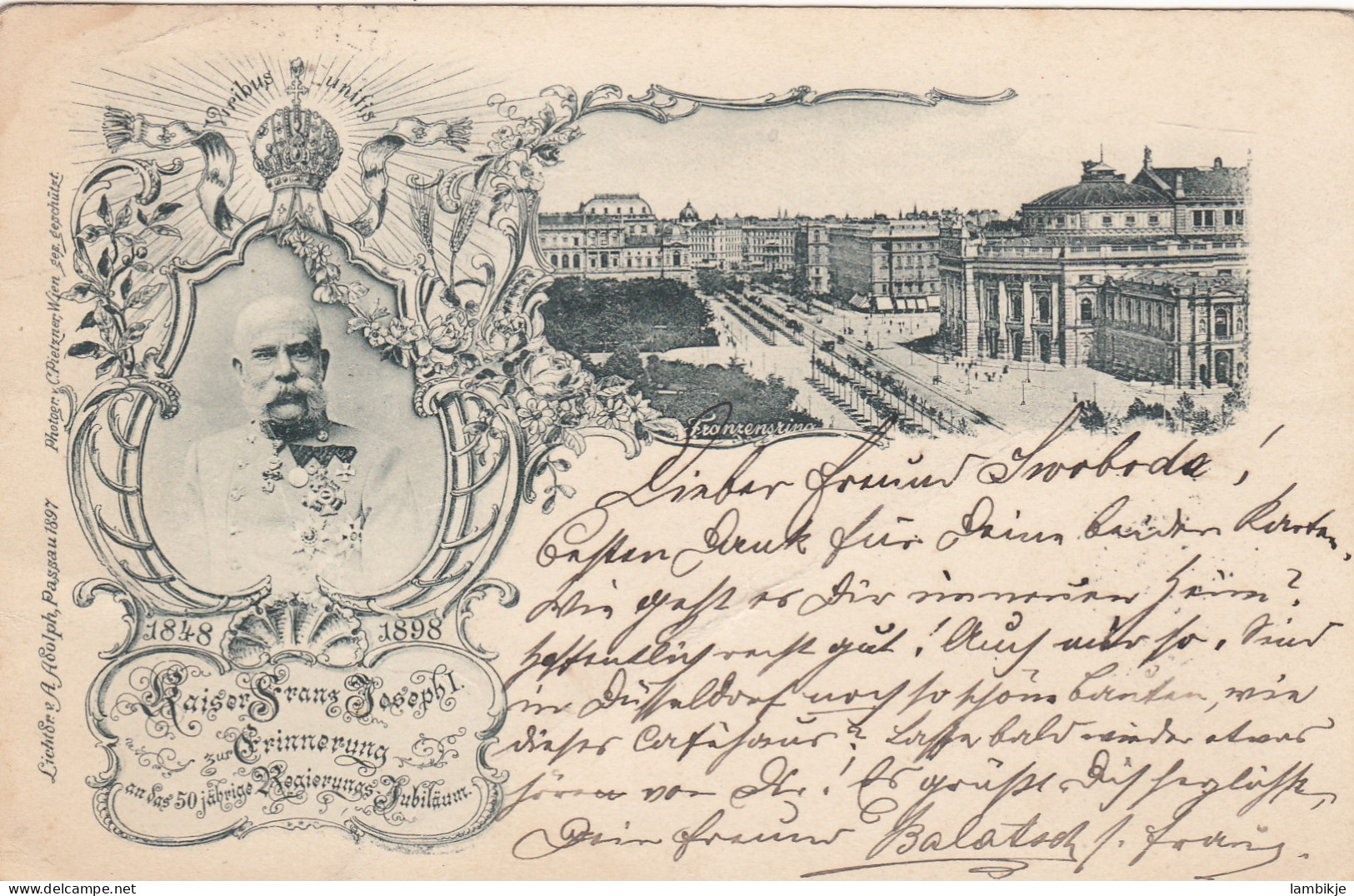 Österreich Postkarte 1898 - Covers & Documents