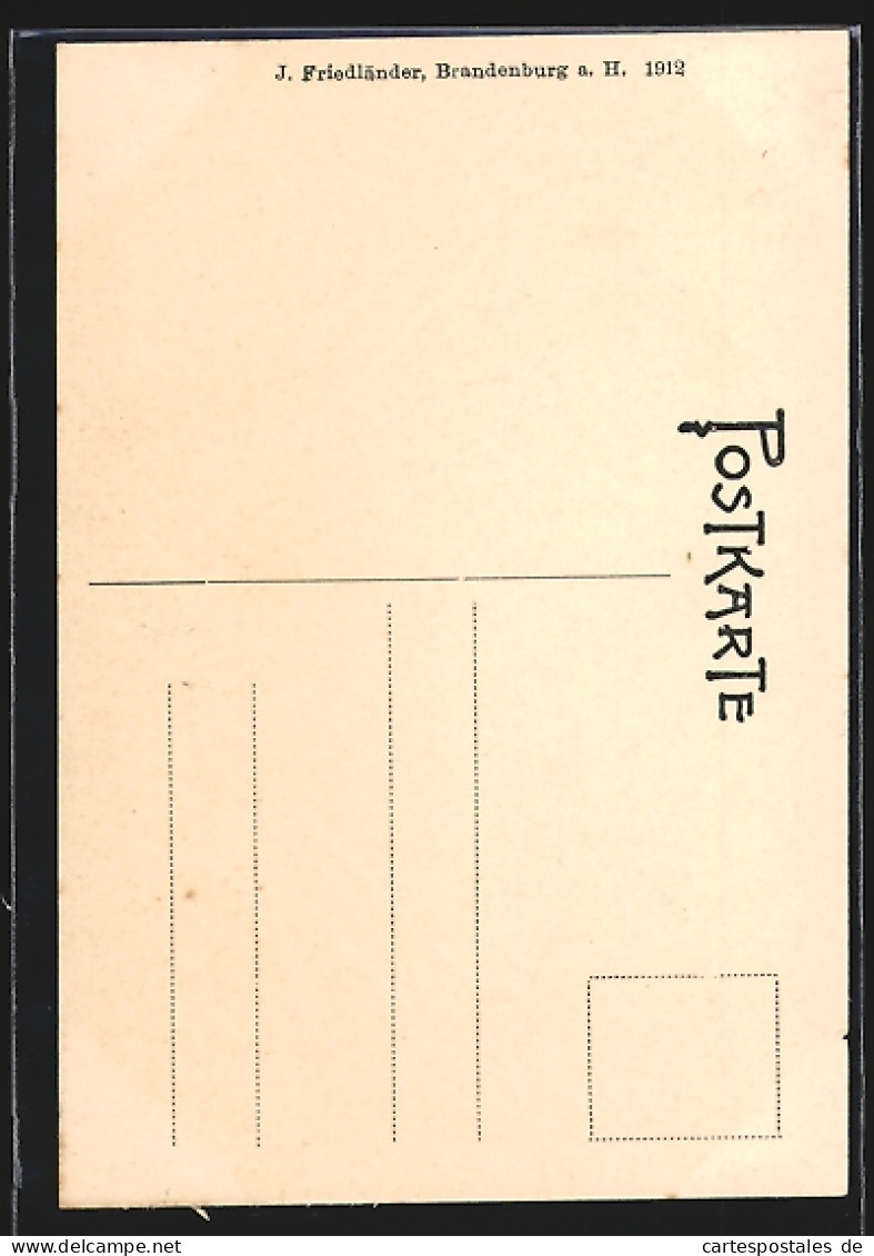 AK Niemegk /Bez. Potsdam, Gasthaus Schützenhaus Von Otto Anger, Festsaal  - Potsdam