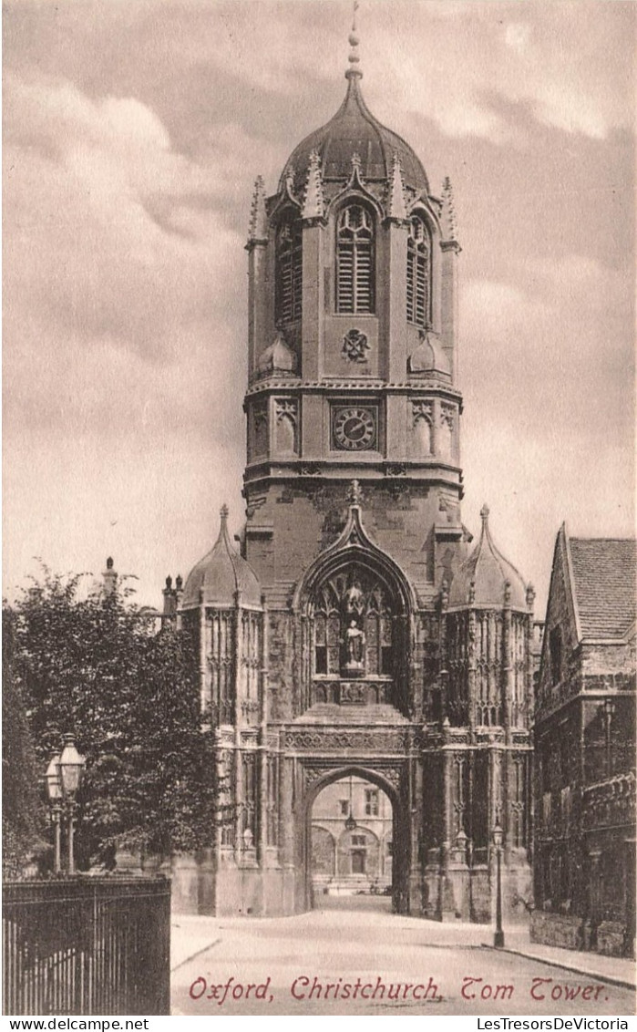 ROYAUME-UNI - Angleterre - Oxford - Christchurch - Tom Tower - Carte Postale Ancienne - Oxford