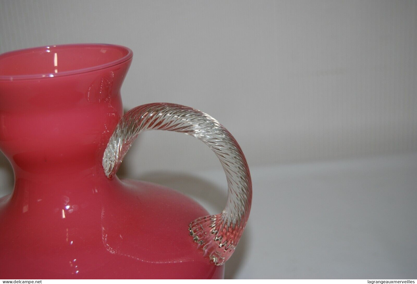 E1 Ancien Vase - Vitrine - Vase Rose - Décoration - Vasi