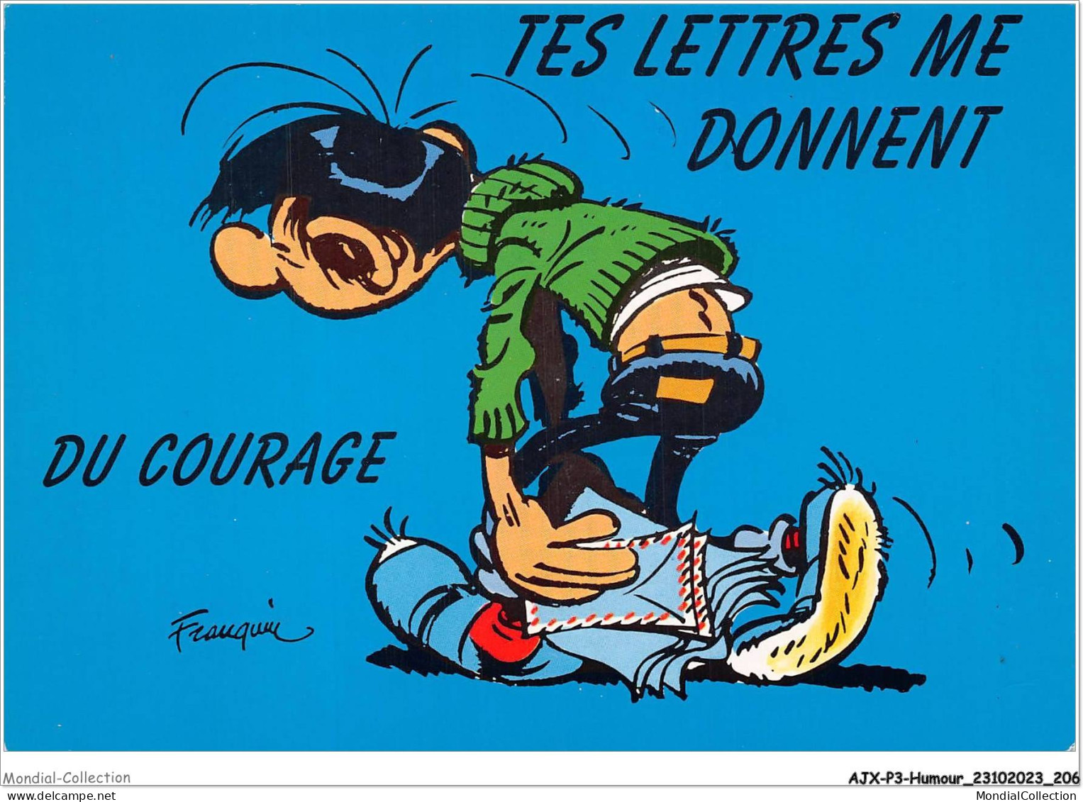 AJXP3-0294 - HUMOUR - Tes Lettres Me Donnent Du Courage - Humor