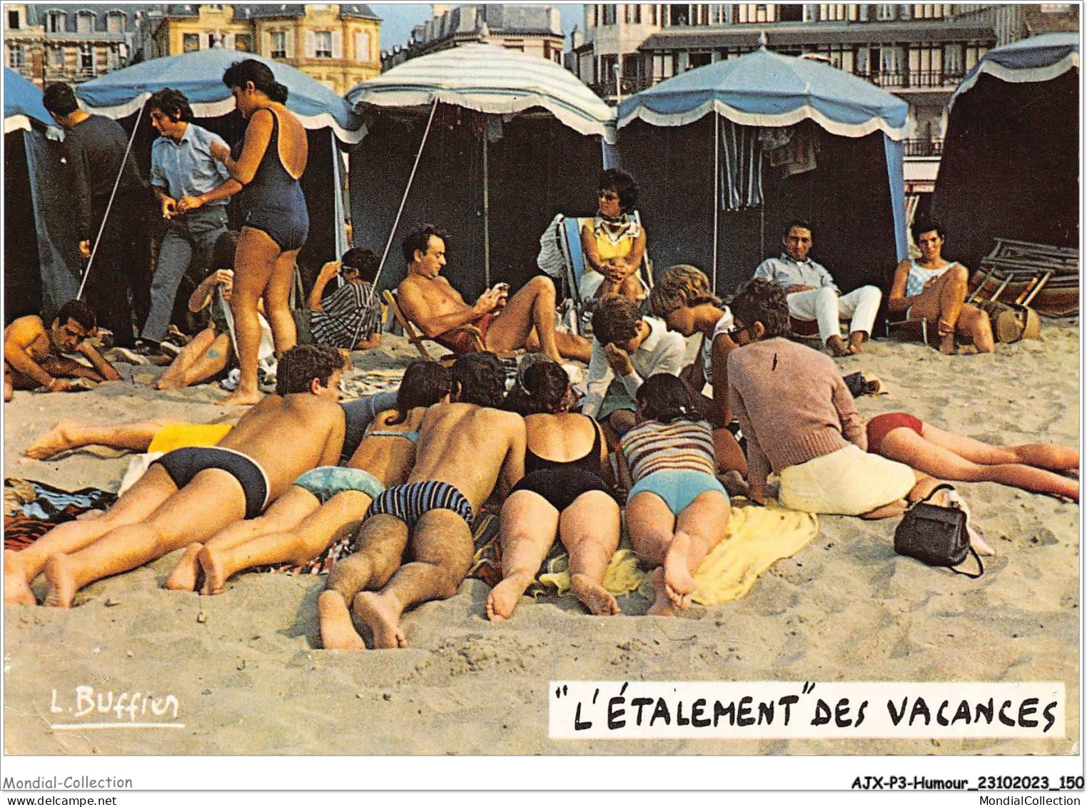 AJXP3-0266 - HUMOUR - L'etalement Des Vacances - Humour